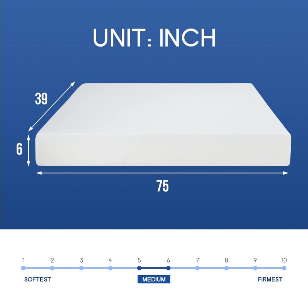 MATRESS TWIN SIZE - Picture 2 of 8